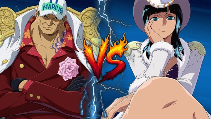 AKAINU vs ROBIN!!  - ONE PIECE : AMBITION