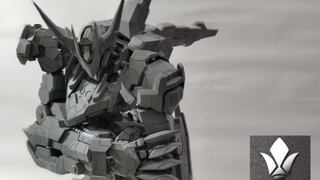 1/35 Barbatos Wolf King, tinggi 65cm, berat 14kg, terbuat dari papan plastik, murni buatan tangan.