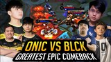 ONIC PH vs BLACKLIST sa RG | BEST EPIC COMEBACK ! | Kairi Gameplay