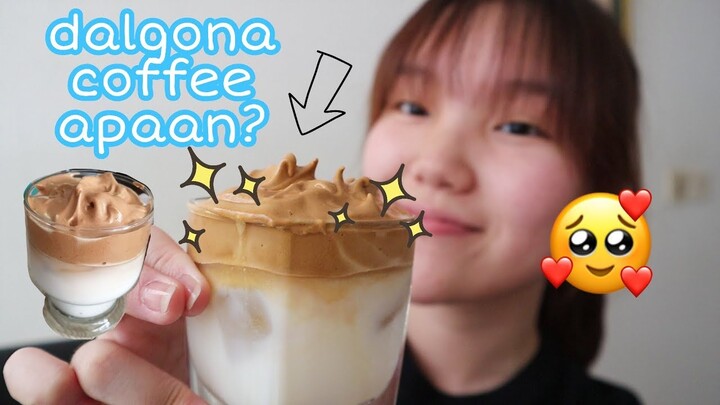 Yuk bikin DALGONA COFFEE kalo bosen dirumah!