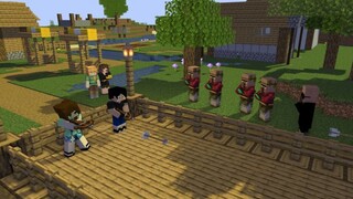 Alex Sister vs Flower Girl - minecraft animation
