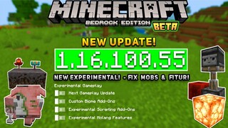 Mengkrep! MCPE 1.16.100.55 BETA | XBOX - New Experimental & Fitur!