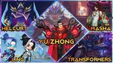 YU ZHONG LIMITED SKIN - HELCURT REVAMP SKIN - MASHA SKIN | Mobile Legends #WhatsNEXT Ep.177