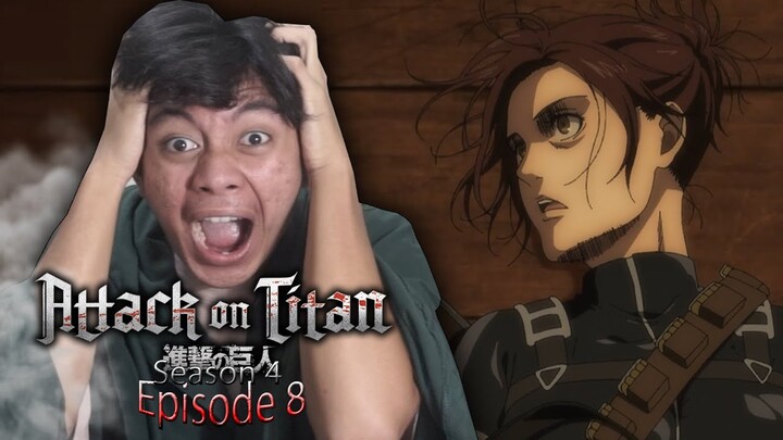 SASHA M4TI Karena GABI!! | Attack On Titan Season 4 INDONESIA REACTION Episode 8