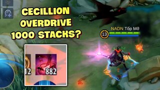 Tốp Mỡ | CECILLION OVERDIVE 1000 STACKS? | MLBB