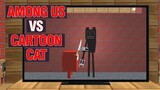 Monster School : AMONG US VS CARTOON CAT - Minecraft Animation
