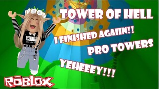 Finishing Pro Towers 13 Levels | Tower of Hell | Cookie Queen Play