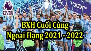 Kết Quả Ngoại Hạng Anh Vòng Cuối Cùng - Bảng Xếp Hạng Mới Nhất - Premier League Standings