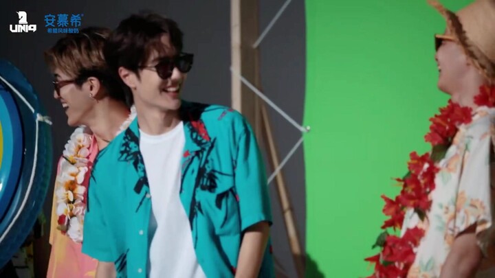 Wang Yibo – Hanya dengan melihat cuplikan iklan saja sudah terasa sekali betapa menggoda adik laki-l