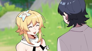 Gegehui Genshin Impact: The little newbie confessed his love! I heard the sound of a broken heart!
