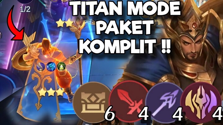 MINSITTHAR TITAN MODE COMBO 6 QUARTERMASTER 4 WM 4 LANCER 4 IMMORTAL !! MAGIC CHESS COMBO TERKUAT??