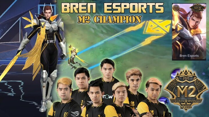 LANCELOT - BREN ESPORTS | M2 WORLD CHAMPION SKIN | MOBILE LEGENDS | #BrenLAngMalakas | LanceTusok