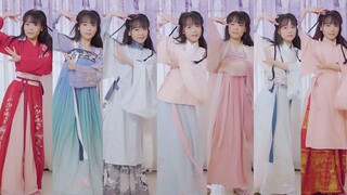 【加藤葉子】琵琶行 十八套汉服一键换装 可能是B站目前换装最多的古风舞