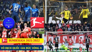 Tin Bóng Đá kết quả vòng 8 Bundesliga mùa giải 2021/2022, Bảng xếp hạng Vòng 8 VĐQG Đức