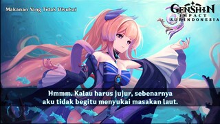 Sangonomiya Kokomi Voice Lines Japanese|Sub Indo|Genshin Impact Sub Indonesia