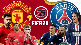 แมนยู😈🔴 ปะทะ ปารีส แซงต์ แชร์กแมง🗼 | FIFA 20 | ขอมาจัดไป👋 | บุกแทบตายสุดท้ายได้แค่เพื่อน 😥😂