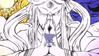 Ashura inherits the power of the Six Paths