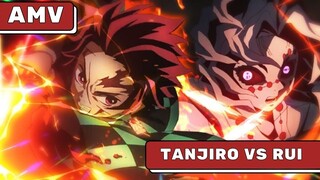 [Demon Slayer Tanjiro Vs Rui] AMV - Somewhere I Belong