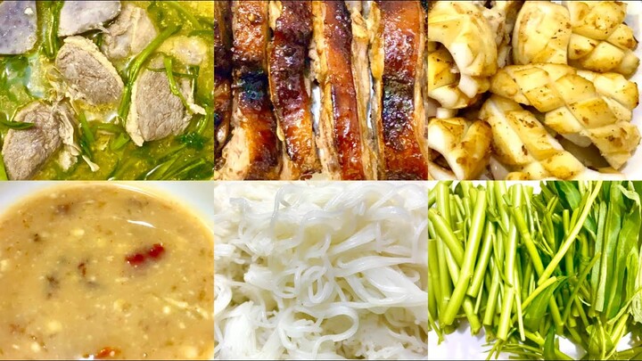 VỊT NẤU CHAO , VỊT NƯỚNG , MỰC NƯỚNG QUÁ XÁ NGON