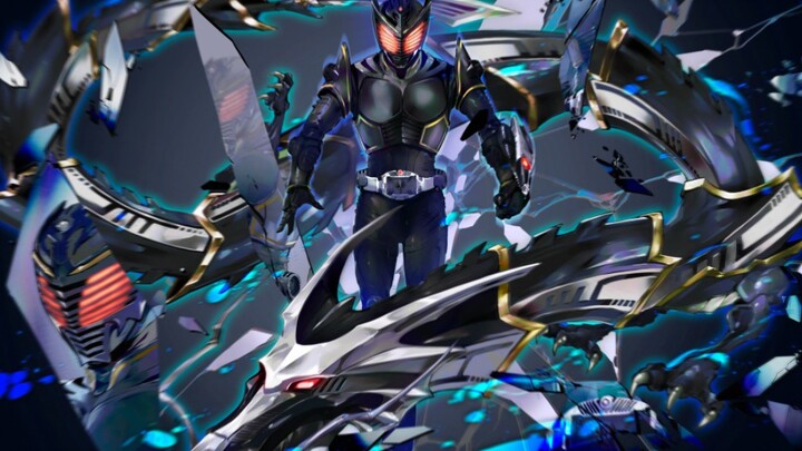 Kamen Rider Ryuga berjuang untuk bertahan hidup