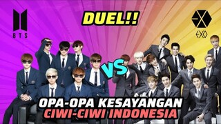 BTS vs EXO: Duel Boy Band Paling Fenomenal! Siapa Lebih Baik? | MRI PanSos Kap #short