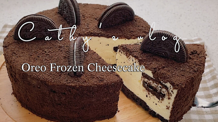 [Food]No-bake oreo cheesecake - Success in a single try