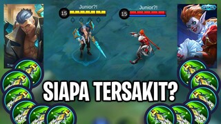 Fredrinn Vs Karrie, Siapa Paling Sakit?