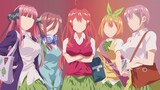 The Quintessential Quintuplets AMV (Most Girls)