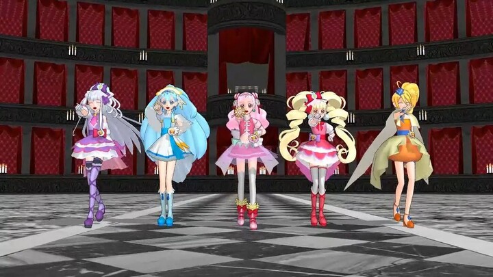 【mmdプリキュア】はぐプリでムーンライト伝説