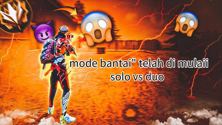 gameplay (free fire) mode bantai²