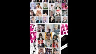 [cos relay] 32 video chuyển tiếp video cosplay Danganronpa cấp trung học siêu cấp từ Hope Peak