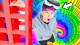 Can We Beat ROBLOX VR TOWER OF HECK!? (FUNNY MOMENTS)
