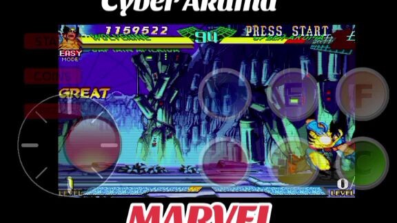 Captain America and Wolverine vs Cyber Akuma