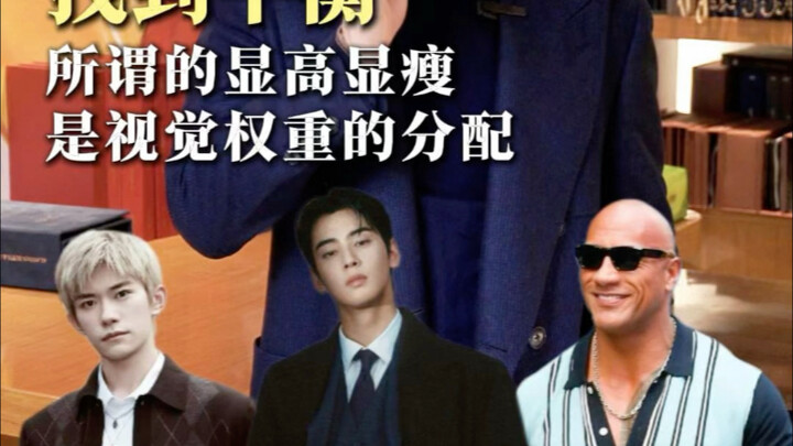 ที่เรียกว่าทำให้ดูสูงและผอม แท้จริงแล้วคือการจัดสรรน้ำหนักทางสายตา