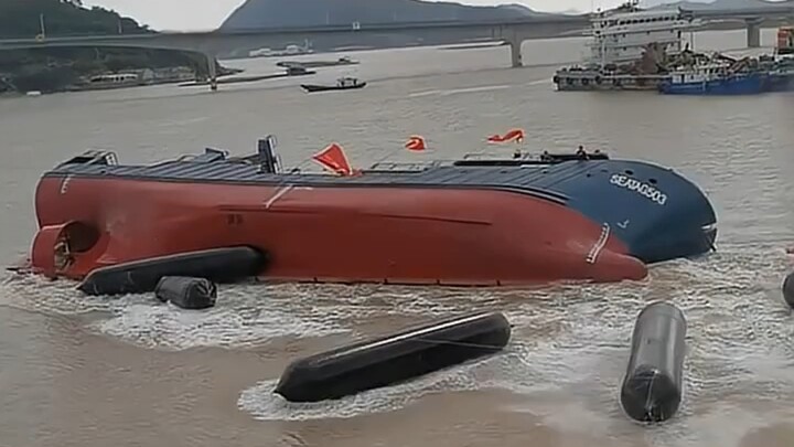 New ship launch fails