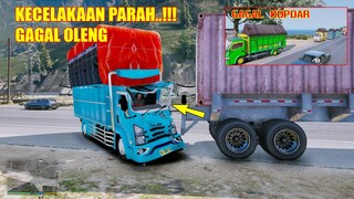 KECELAKAAN TRUK PARAH GAGAL OLENG GAGAL KOPDAR # GTA 5