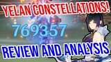 INSANE VALUE?! Yelan's Constellations and Aqua Simulacra Review and Showcase! Genshin Impact 2.7