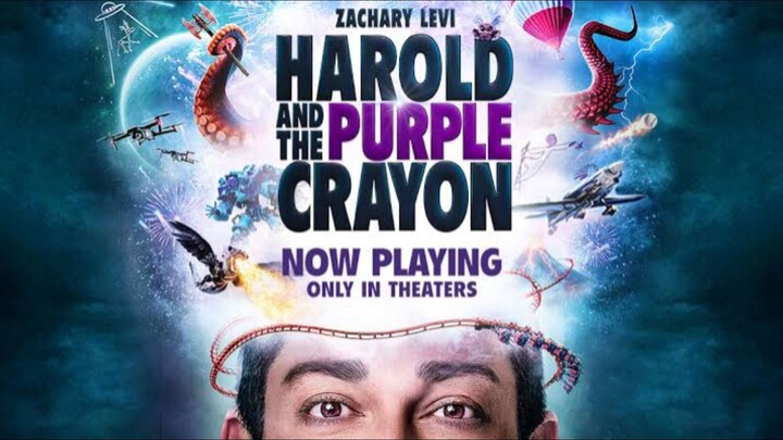 (4K) Family/Comedy Movie H.A.R.O.L.D. And The Purple Crayon (2024)