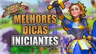 AS MELHORES DICAS PARA INICIANTES | ATUALIZADO 2024 - RISE OF KINGDOMS