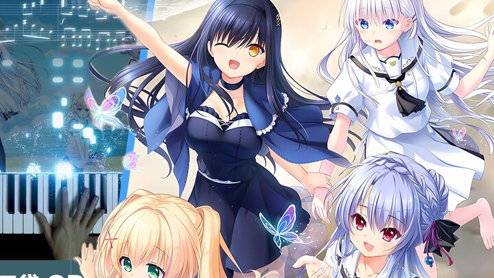 [Piano] "Summer Pockets Summer Pocket" OP "アルカテイル(Alka Tale)" / Suzuki Yuna