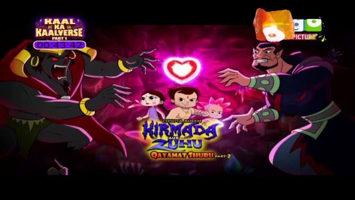 New big picture Chhota Bheem Kirmada aur Zuhu Qayamat shuru 21th July Sunday full movie in Hindi