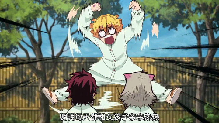 善逸，你在说什么啊！（二十四集两大名场面）