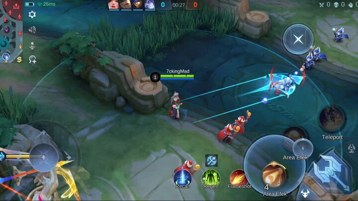 21 kills luo yi one shot build | MLBB