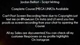 Jordan Belfort Course Script Writing download
