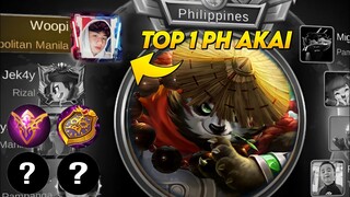 TOP 1 PHILIPPINES AKAI SECRET ITEM! | AUTO WINSTREAK BUILD?!