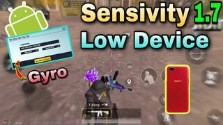 Setting Độ Nhạy Gyro 1.7 Cho Máy Yếu (ios & android) & Code in PUBG Mobile | Bong Bong TV