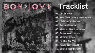 Bon-Jovi - Slippery When Wet Album Full Playlist HD