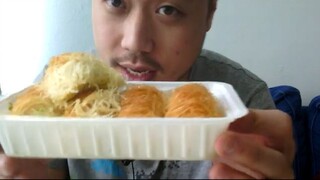 ASMR EATING SOUNDS - TURKISH FOOD: KADAYIF