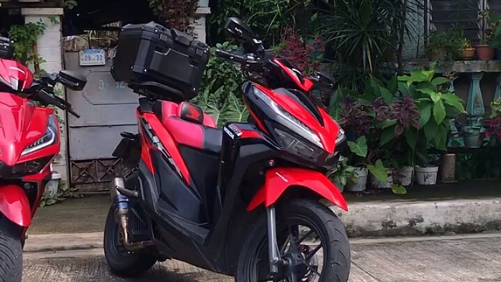 🔥🔥🔥 #hondaclickbigtires