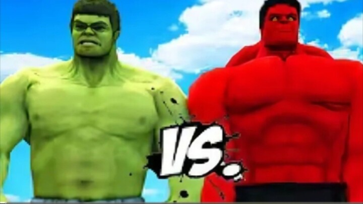 HULK vs RED HULK 😱🔥 THE ULTIMATE SUPERHERO BATTLE! 💥 | GTA 5
